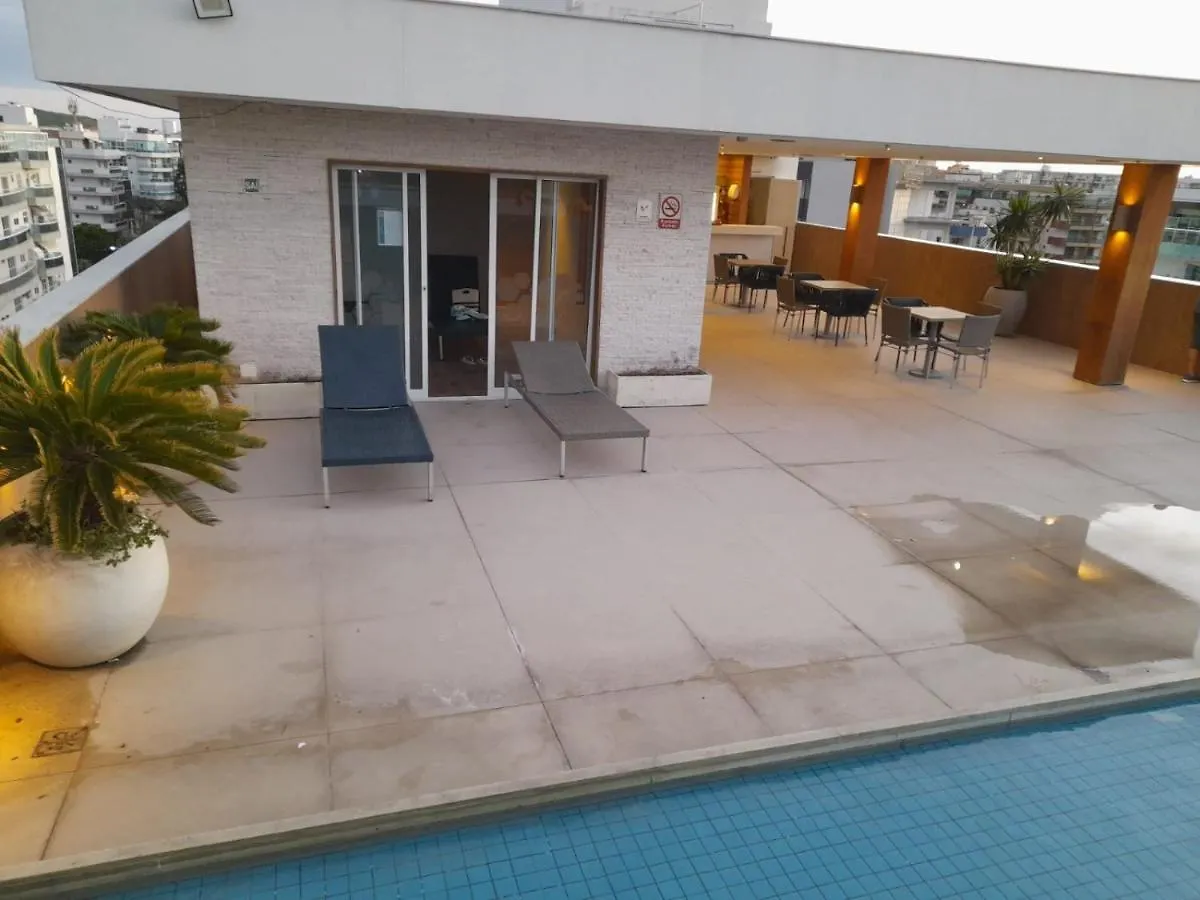 Flat Aconchegante Edificio Royale Cabo Frio - Passagem - Praia Do Forte 0*,